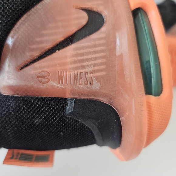 Nike LeBron Witness 6 Black Sequoia Silver CZ4052-001 Mens Basketball Shoes 7.5 - Picture 14 of 16